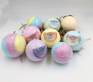 OEM /ODM Bath Bombs Gift Set 6 Essential Oil Handmade Spa Fizzies Bath Bomb Press