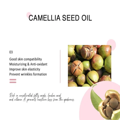 OEM ODM Rose Camellia Seed Facial Oil with Retinol & Vitamin E