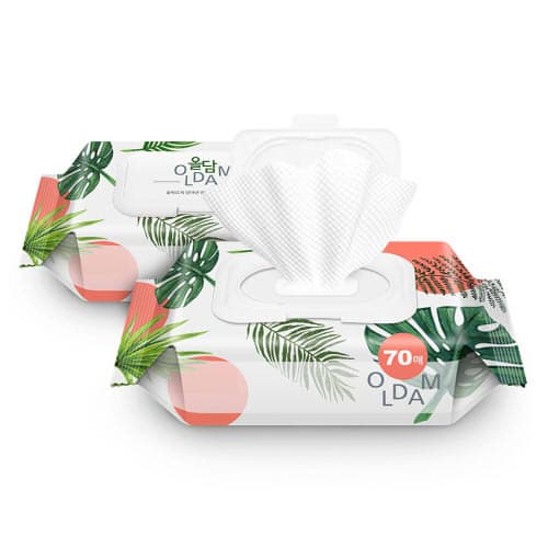 Oldam Monstera Baby Wet Wipes Portable Type