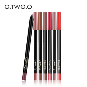 O.TWO.O 12 Color Lip Pen Long Lasting Smooth Matte Lip Liner