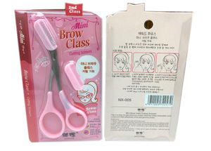 Permanent Makeup Accessories Pink Eyebrow Tattoo Scissors With Best Price
