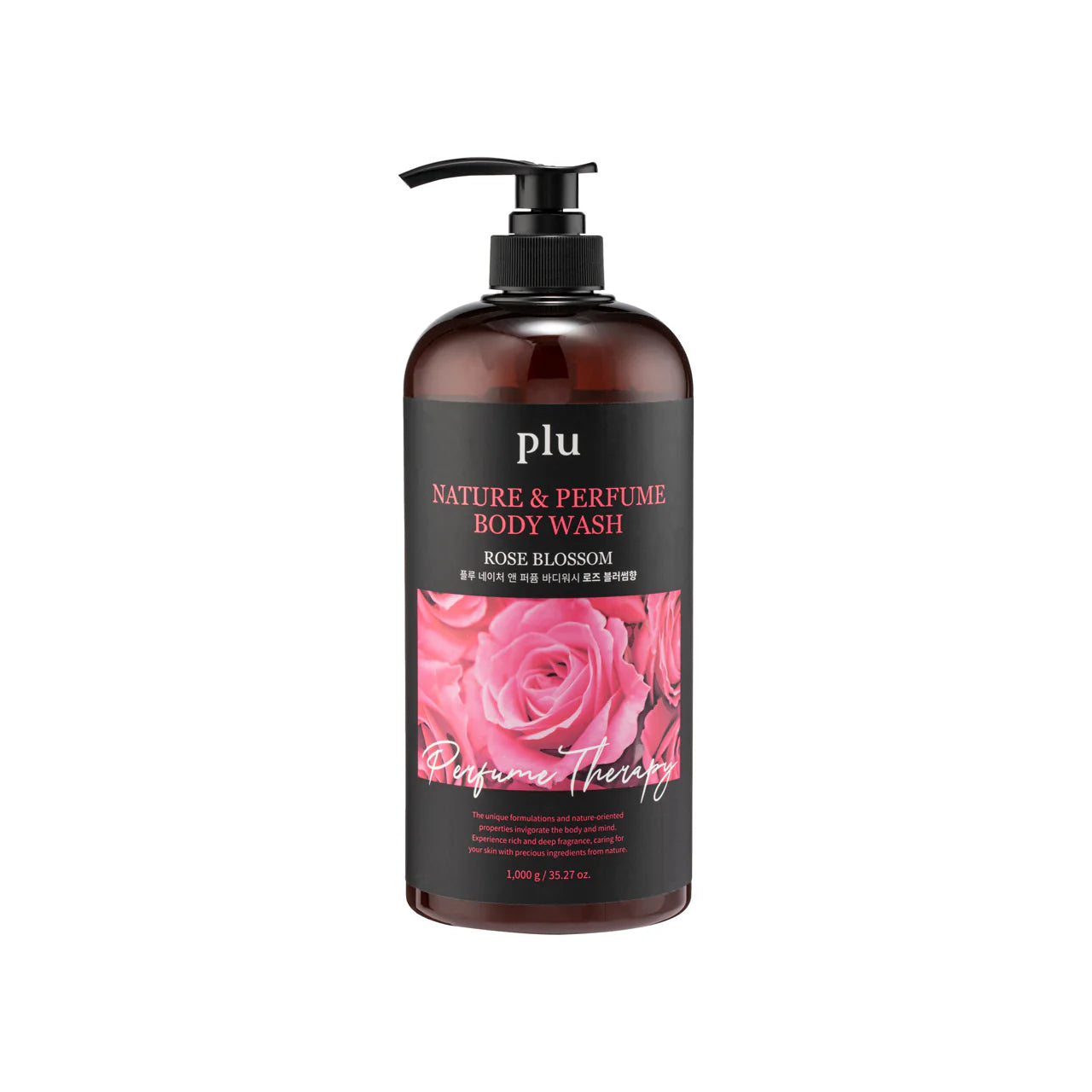 (PLU) Nature & Perfume Body Wash Rose Blossom 1L