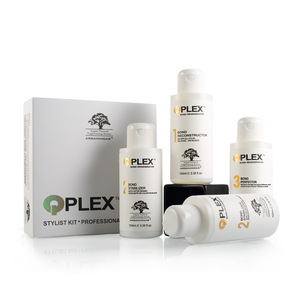 Qplex Professional Use Natural Hair Treatment Hair Rebonding Treatment After Bleaching and Dyeing