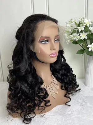 Raw Brazilian Virgin Human Hair Frontal Wig Vendors13X4 Lace Front Wig