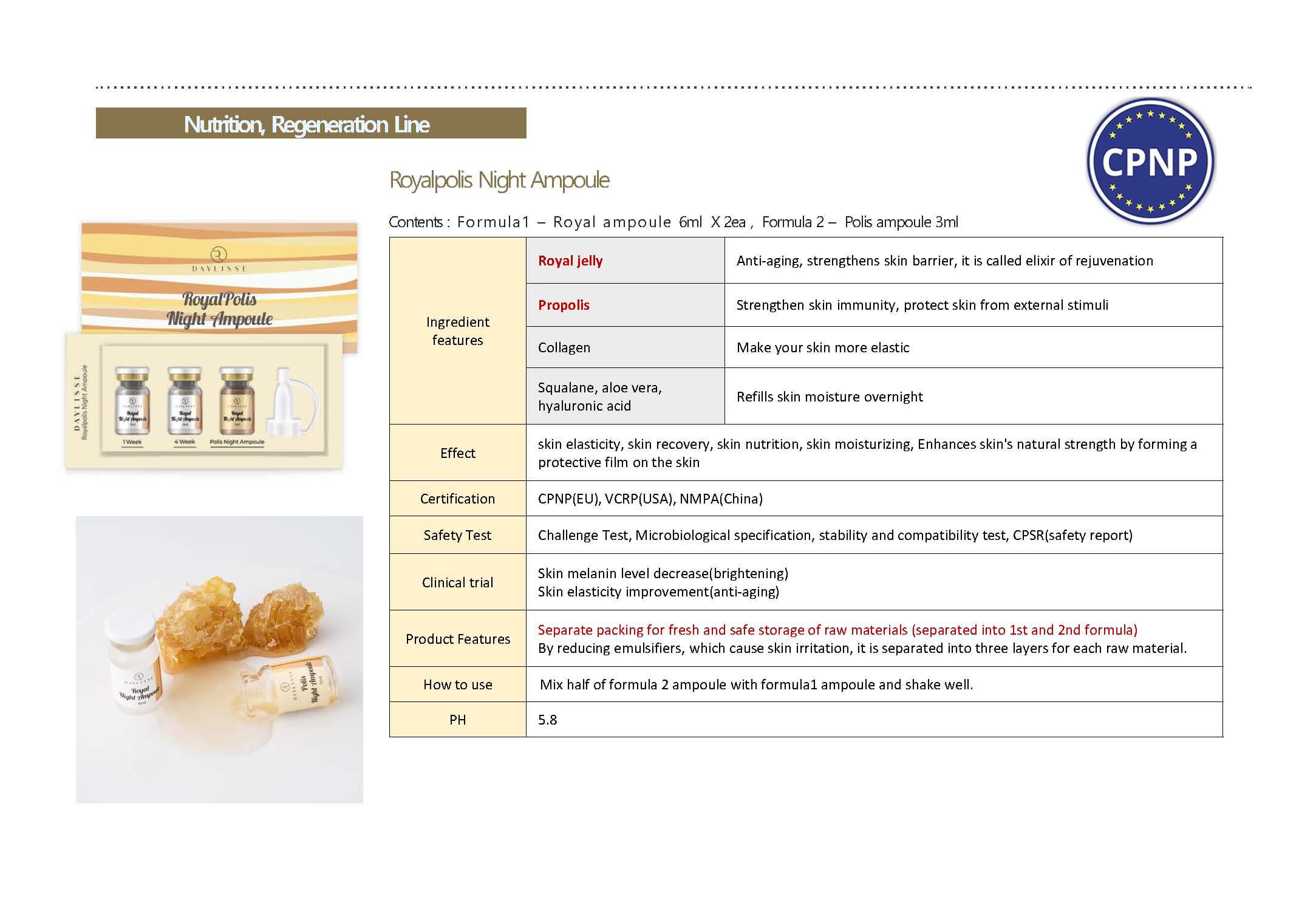 Royalpolis Night Ampoule