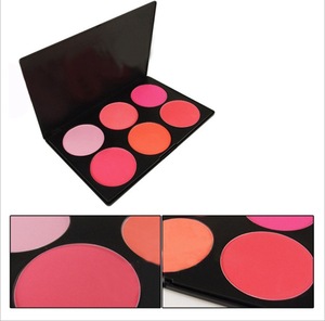 Six-Color Natural long-lasting Blush 2019 NEW  Foundation Base Contour Face Powder Blusher Perfect