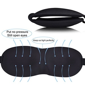 Sleep Mask 3D Contoured Soft Eye Masks Adjustable Strap for A Full Nights Comfortable Sleep, Ultimate Sleeping Aid, Blindfold