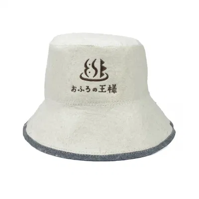 Super March New Design Hot Seller 100% Sheep Wool Felt Sauna Hat Felt Japanese Sauna Hat