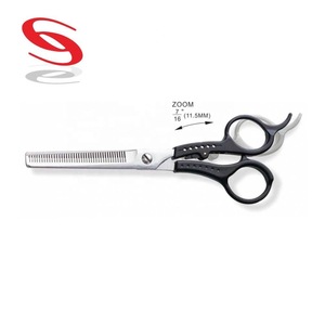 Taiwan 40 teeth DIN stainless steel barber scissor