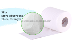 Top Quality Rapid Dissolving Ultra Soft Bamboo Toilet Paper Tissue Roll