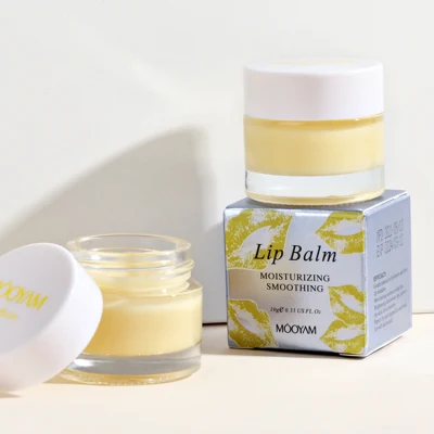 Wholesale Private Label Repairing Lip Care Cream Fading Lip Lines Moisturizing Smoothing Shea Butter Lemon Tinted Lip Balm