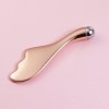 Metal Die Casting Zinc Alloy Ball Magnetic Eye Cream Massage Stick Smear Beauty Scraping Tool