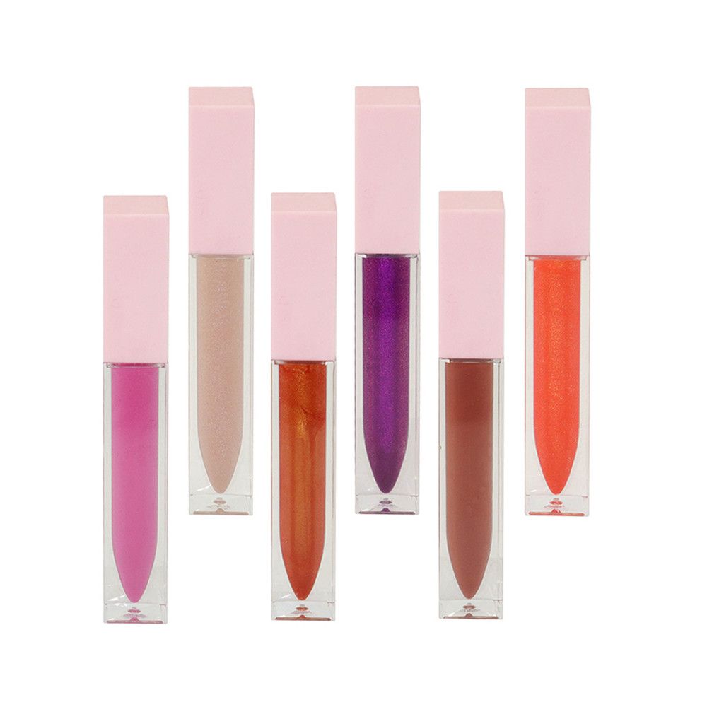 Factory Price Pink Matte Liquid Lipstick Vegan DIY Lip Gloss Packaging