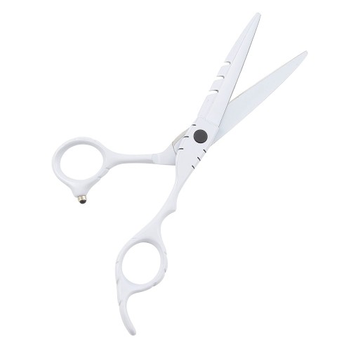 Professional Salon Hair Cutting Thinning Scissors Barber Shears Hair Cutting Tools Sets ( White ) By FARHAN PRODUCTS & Co
