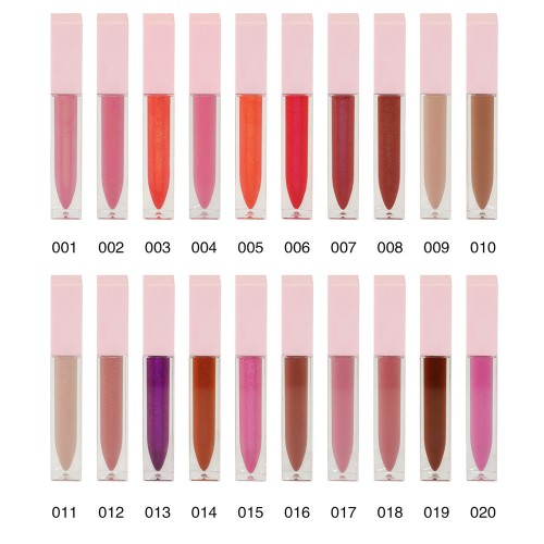 Factory Price Pink Matte Liquid Lipstick Vegan DIY Lip Gloss Packaging