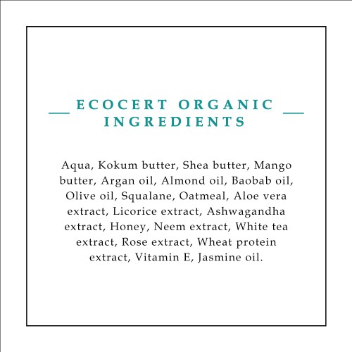 Timeless Beauty Secrets Organic Intense Moisturizing, Luxurious Hand & Body Butter With Kokum, Shea, Mango butters