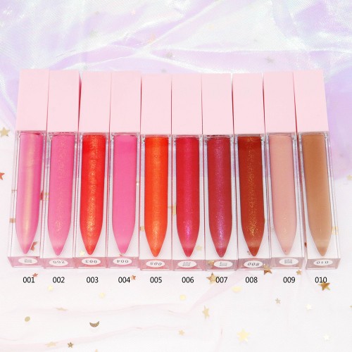 Factory Price Pink Matte Liquid Lipstick Vegan DIY Lip Gloss Packaging