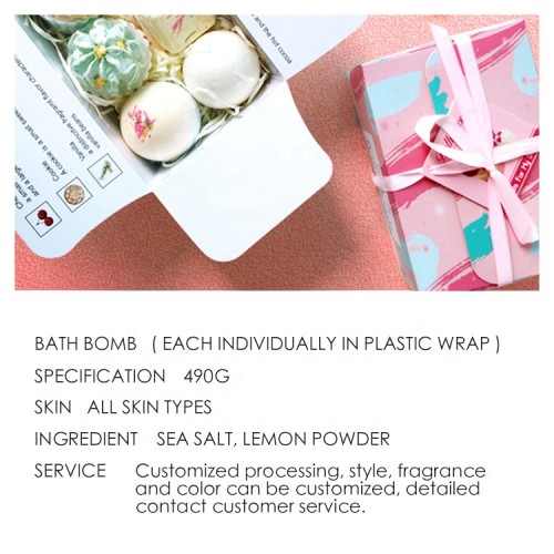 OEM Wholesale Private Label Custom Packing Vagen Natural Organic Colorful Bath Bombs Fizzy Toys Inside