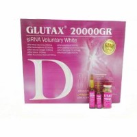 Glutax 20000GR SiRNA Voluntary White Skin Whitening 10 Sessions Injection