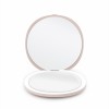 Luxury Ultra-thin Design Pocket USB Rechargeable Foldable LED Makeup Mirror