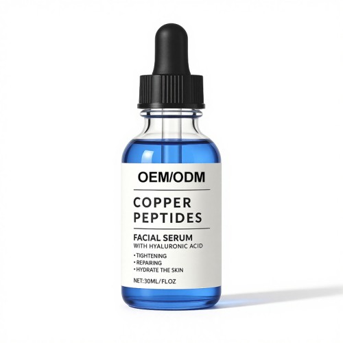 OEM/ODM Copper Peptide Facial Serum Manufacturer | Private Label Anti Aging Skincare