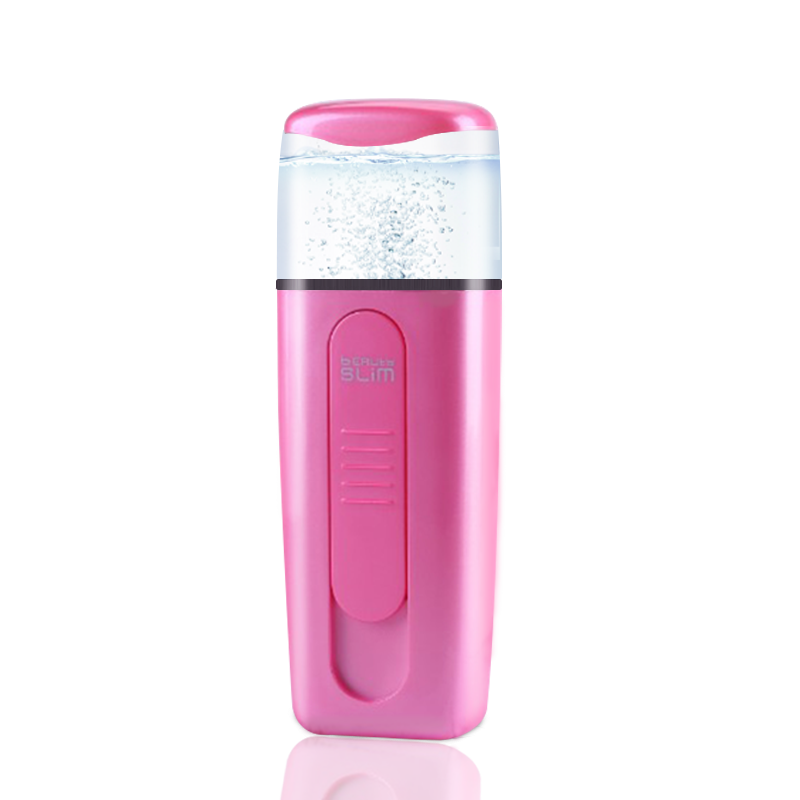 high quality OEM milk water pink portable rechargeable facial nano mister lashes