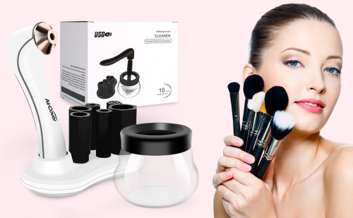 Portable 3 seconds removal makeup brush cleaner wholesale