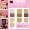IDA Beauty Glam It! Perfect Foundation Full Coverage Matte Makeup Powder Pressed Foundation | 2-in-1 Setting & Foundation |Long-Lasting, Lightweight | Vegan, Halal, Cruelty-Free (12g)