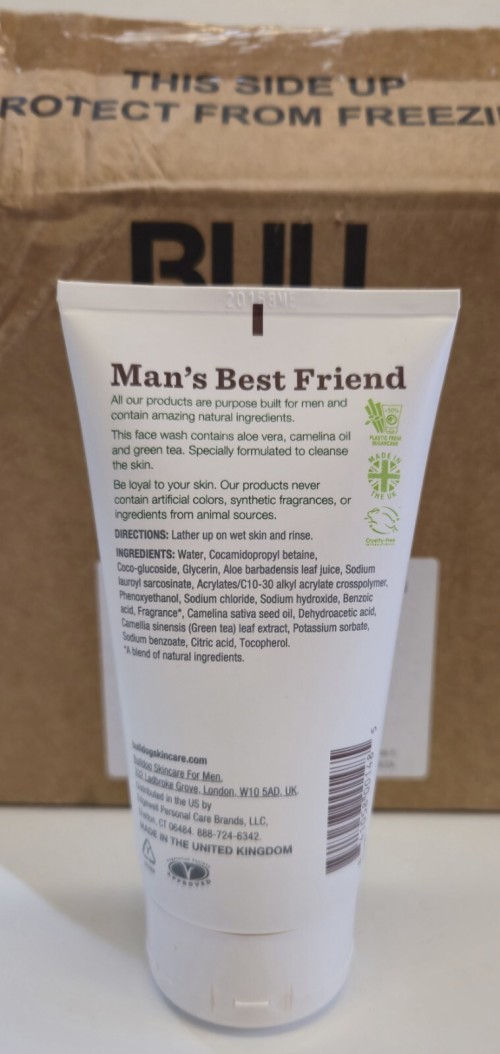 Bulldog Oil Control Face Wash & Moisturiser Skincare DUO Set for Men New