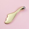 Metal Die Casting Zinc Alloy Ball Magnetic Eye Cream Massage Stick Smear Beauty Scraping Tool