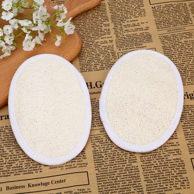 100% Natural Scrubber Body Glove Close Skin Loofah Sponge Exfoliating Loofah Sponge Pads