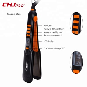 2016 most fashional hottest Hair Straightener LCD Display Electric Irons