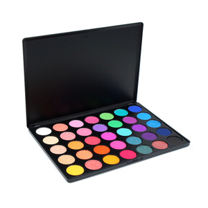 2018 newest OEM private label makeup palette 35 Colors Eyeshadow Palette Custom Makeup Palette