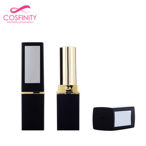 2019 New product square shape empty pink lipstick tubes packaging custom lipstick container with your logo