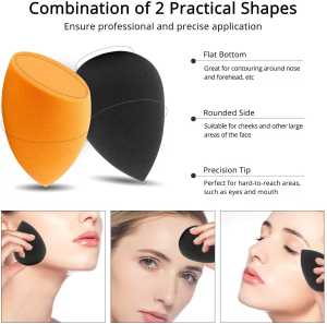 2021 Konjac Sponge Powder Puff Beauty Sponge Eggs Blender Esponjas De Maquillaje Facial Make Up Foundation Powder Cosmetic Puff