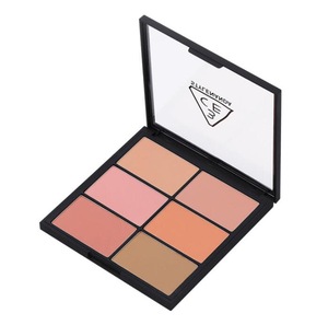 3CE PRO MULTI BLUSH COLOR PALETTE #SOFTENER Face Make Up Cosmetics Blusher 6 Color Makeup Blush Palette