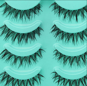 5 Pairs Natural False Eyelashes / Long Handmade Makeup Eye Lash / false eyelash pack