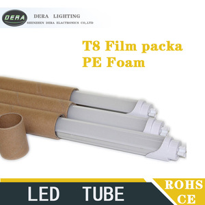 5 year warranty Patent FCC RoHs CE ERP 5000K daylight color 2ft 600mm T8 led tubes for tanning beds 4ft 2ft high CRI