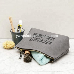  China Canvas Cosmetic Bag Makeup, Cotton Waffle Cosmetic Bag, Canvas Bag Make Up/Mens Toiletry Bags