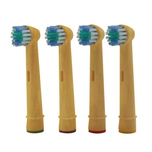 bamboo Electric Toothbrush Heads - biodegradable sustainable non-plastic filaments brush