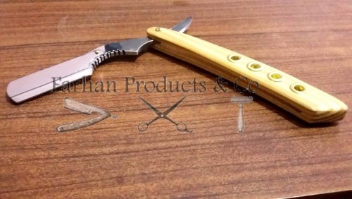 Barber Razor/ Wood Handle Barber Razor/ Straight Edge wood Barber