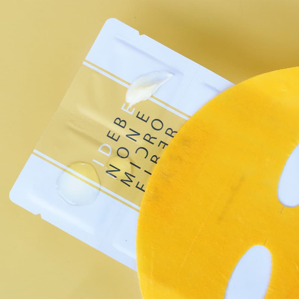 BEBALANCE IDEBENONE MIRCO FIBER MASK (3 Step Mask for Antioxidant and Whitening Care)