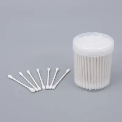 Cheap Wholesale Sterile Bamboo Cotton Wooden Swab Stick Tipped Applicator Cotton Buds