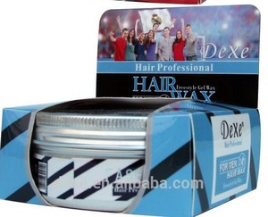 China wholesale private label custom professional strong hold hair wax in hair styling products