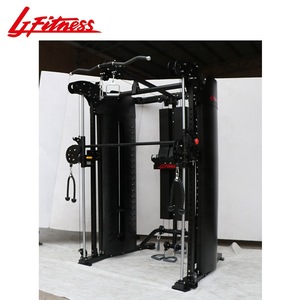 Commercial multi functional trainer power rack gym equipment machine