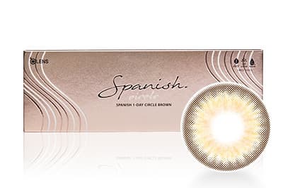Contact Lens (Spanish Circle 1DAY Brown)