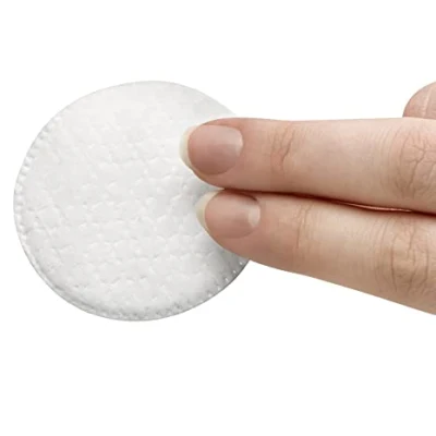 Cotton Rounds (300 Count) Makeup Remover Pads, Hypoallergenic, Lint-Free 100% Pure Cotton