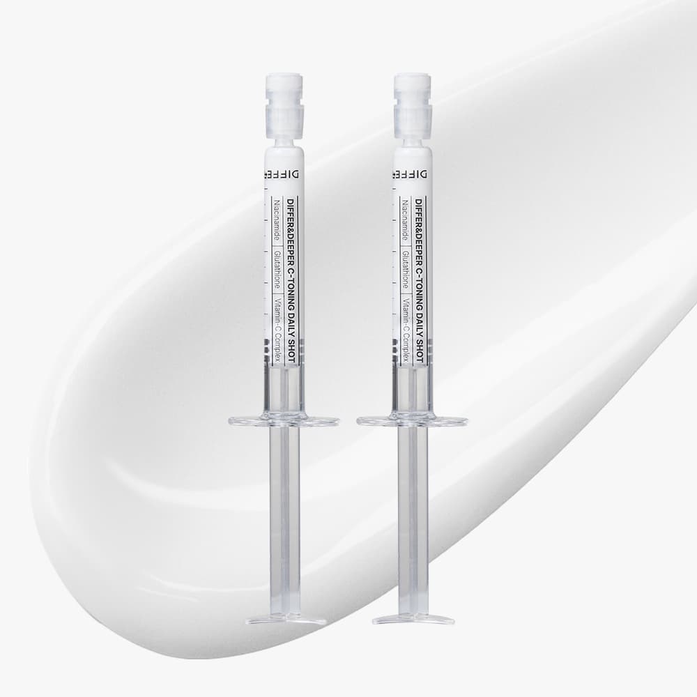 CPNP_DIFFER&amp;DEEPER C-FILL DAILY SHOT STARTER PACK / VITAMINE C / BRIGHTENING AMPOULE