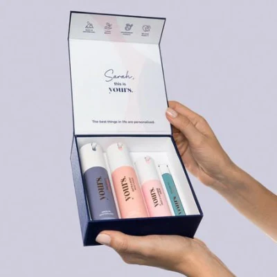 Custom Luxury White Cardboard Paper Skincare Cosmetics Lipsticks Packaging Boxes