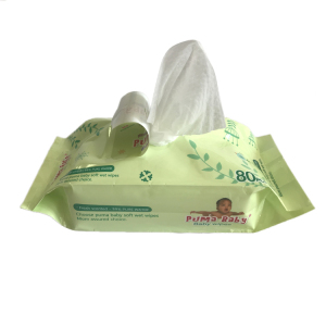Customized  Free Samples Provided Low MOQ OEM Disposable Cleaning Baby Wet Wipes Manufacturer